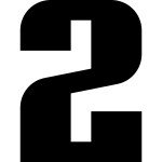 Number 2 Alt SVG Icon